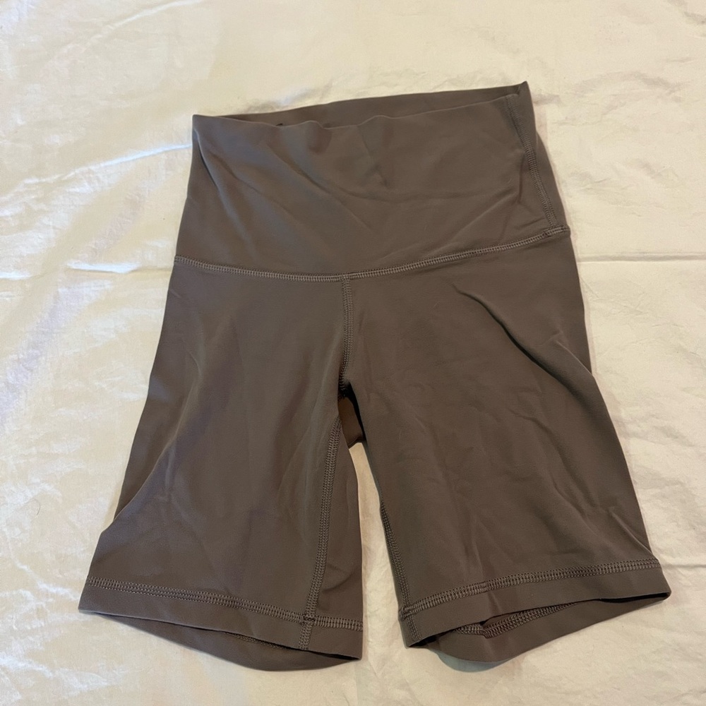 Aritzia Taupe Bike Shorts